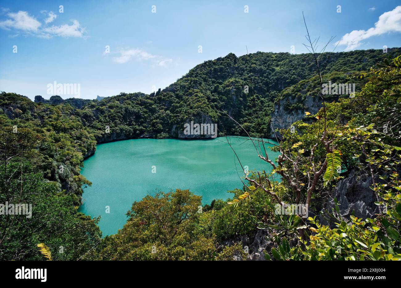 Thailand, MU KOH ANGTHONG National Marine Park, Talay Nai Lagune Stockfoto