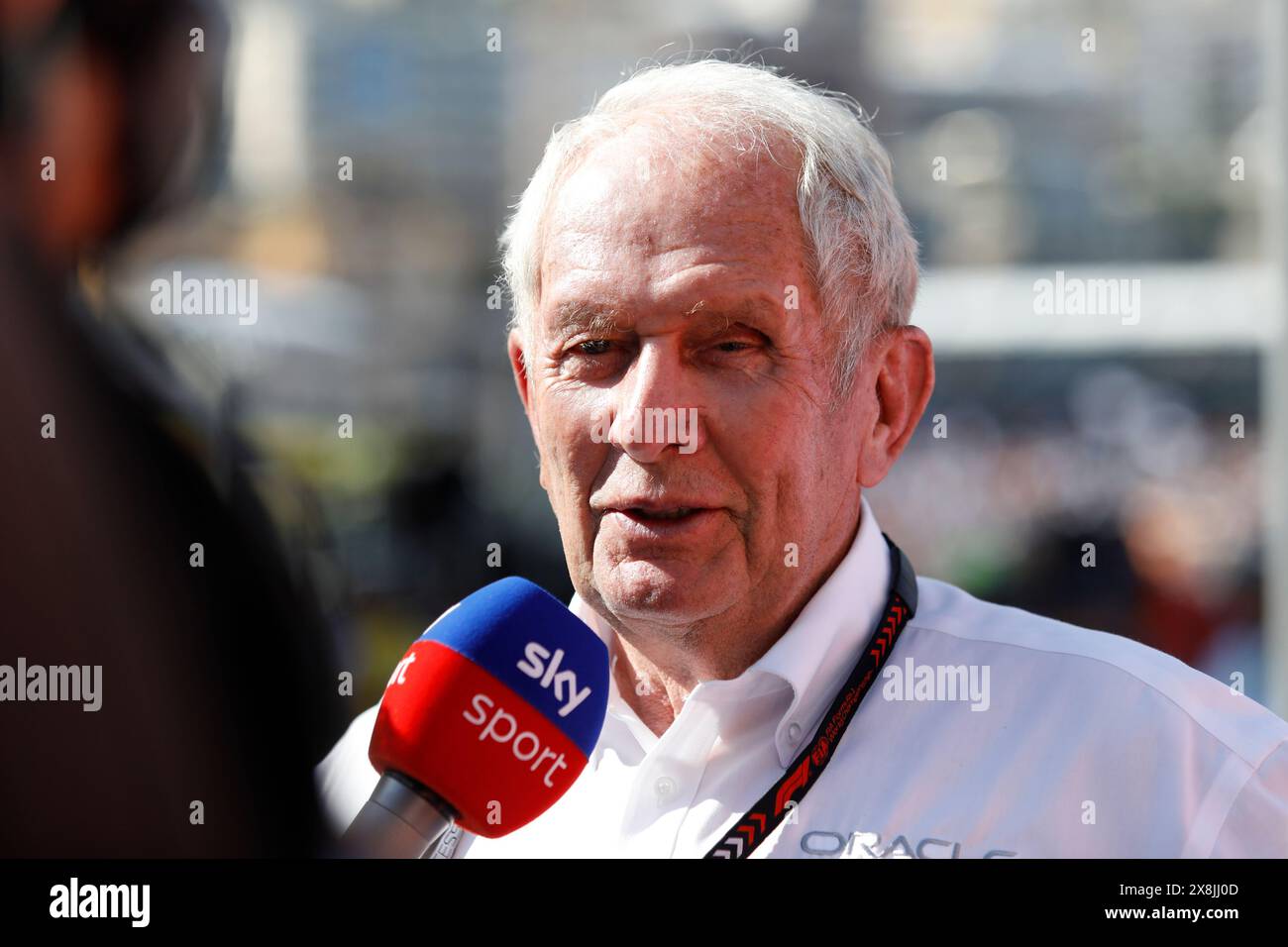 Monte Carlo, Fürstentum Monaco. Mai 2024. Formel 1 Grand Prix de Monaco auf dem Circuit de Monaco in Monte Carlo. Im Bild: Dr. Helmut Marko, Oracle Red Bull Racing © Piotr Zajac/Alamy Live News Stockfoto