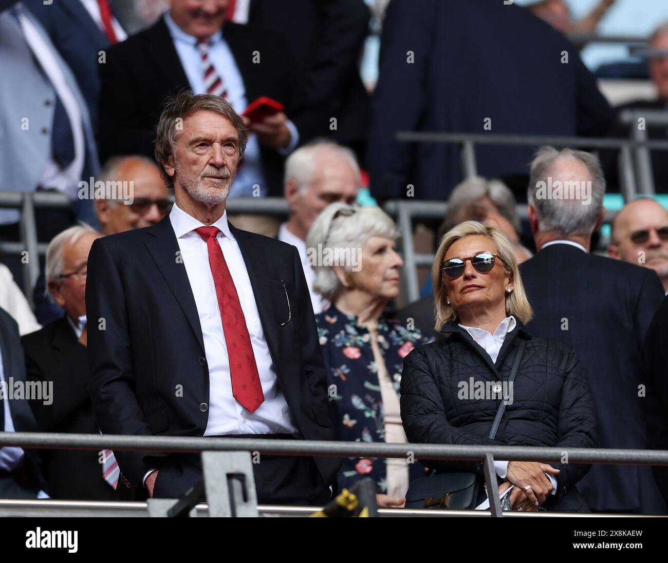 London, Großbritannien. Mai 2024. Sir Jim Ratcliffe während des FA Cup-Spiels im Wembley Stadium, London. Der Bildnachweis sollte lauten: David Klein/Sportimage Credit: Sportimage Ltd/Alamy Live News Stockfoto