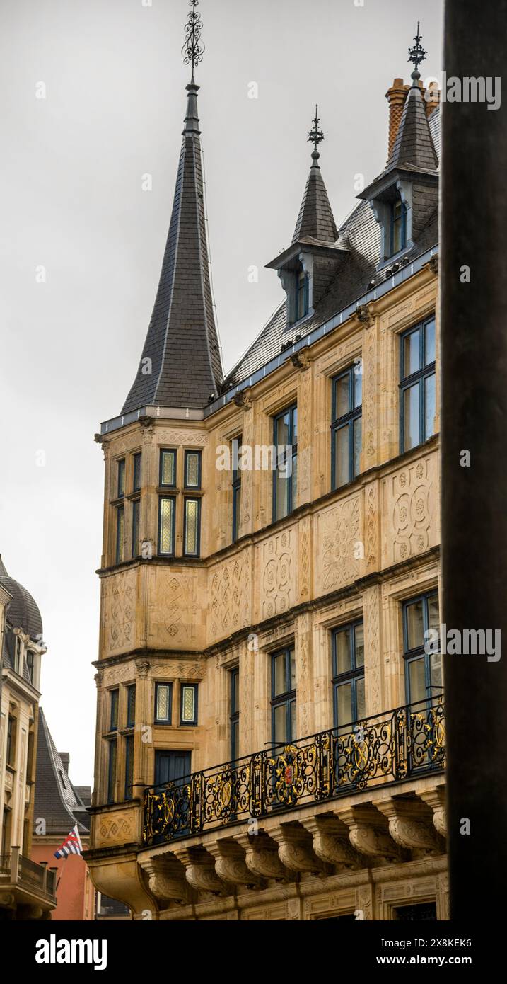 Großherzogliche Garde in Luxemburg. Stockfoto