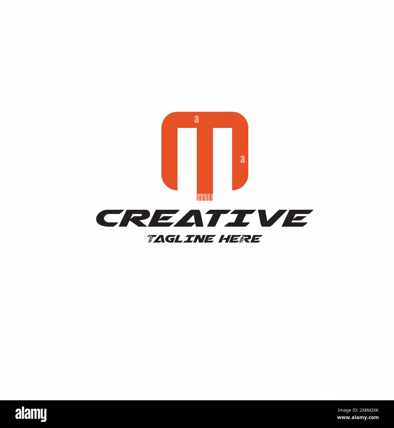 M-Logo-Design Stock Vektor