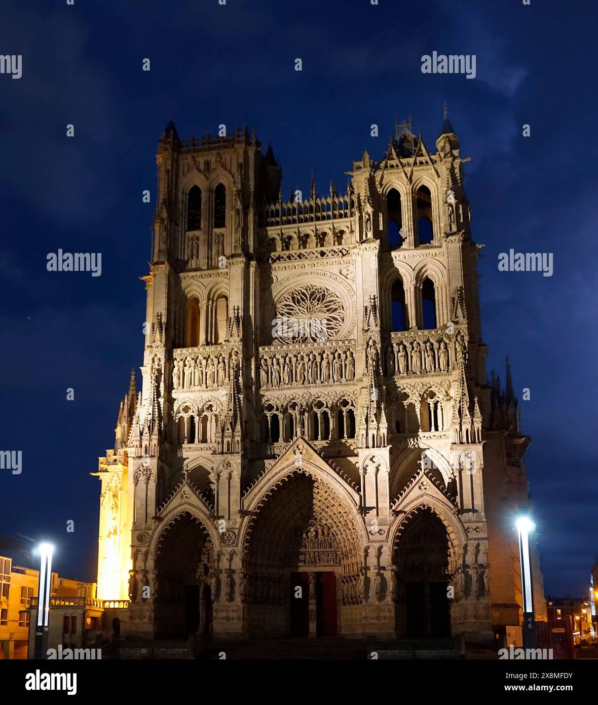 Francia Amiens - Kathedrale Notre Dame Stockfoto