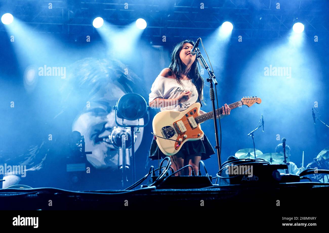 Beabadoobee während des BBC Radio1 Big Weekend im Stockwood Park, Luton. Bilddatum: Sonntag, 26. Mai 2024. Stockfoto