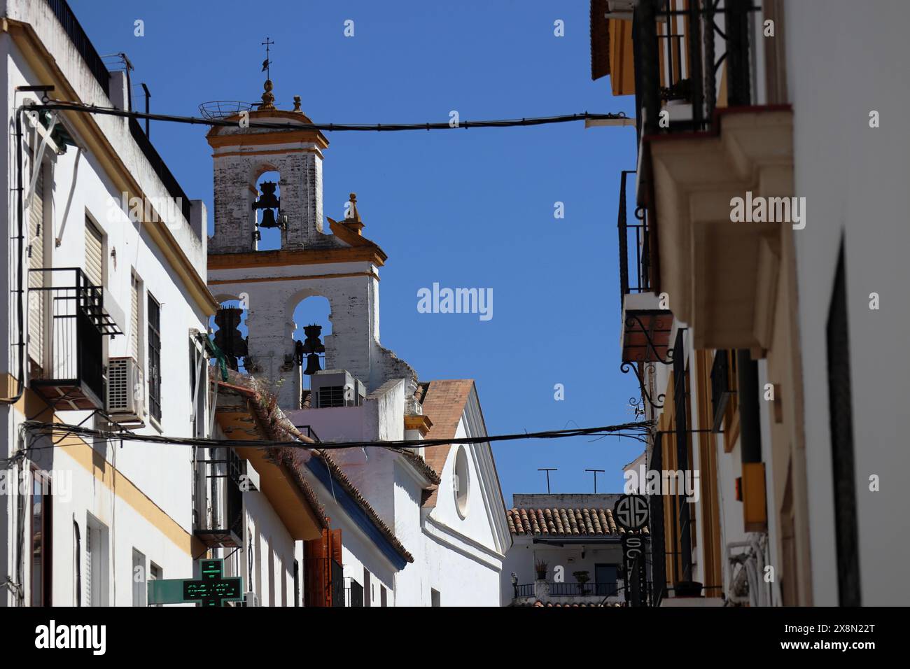 Kirche Nuestra Senora de la Paz in San Basilio in Cordoba, Andalusien, Spanien Stockfoto