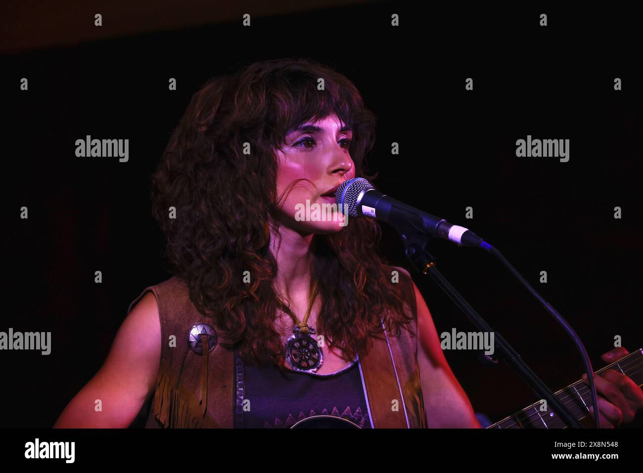 Fabrica, Brighton, Stadt Brighton & Hove, East Sussex, Großbritannien. Brooke Law trat in Fabrica, Brighton, als Teil des Great Escape 2024 Musikfestivals auf. David Smith/Alamy News Stockfoto