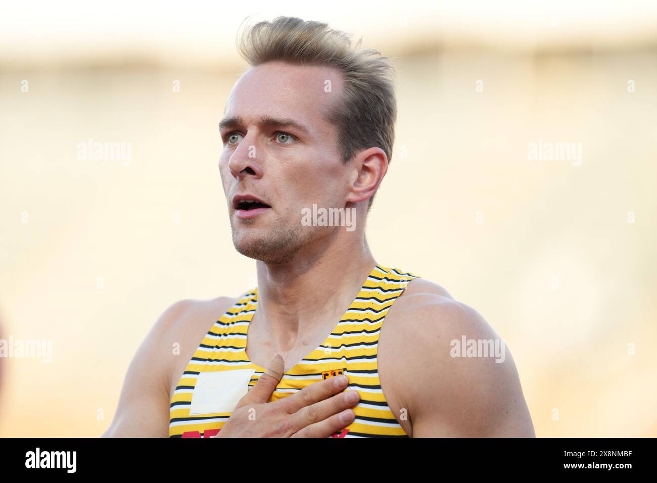 Hyogo, Japan. Mai 2024. Johannes FLOORS (GER) Leichtathletik : Kobe 2024 Para Leichtathletik Weltmeisterschaften Männer 400 m T62 Finale im Kobe Universiade Memorial Stadium in Hyogo, Japan . Quelle: AFLO SPORT/Alamy Live News Stockfoto