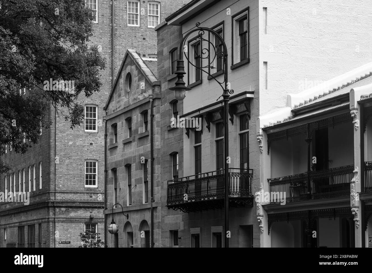 Das zentrale Geschäftsviertel von Sydney ist immer noch sehr ruhig, da Sydney sich auf die Wiedereröffnung vorbereitet, sobald das Impfziel von 70 % bis Montag, den 11. Oktober erreicht ist. Ge Stockfoto