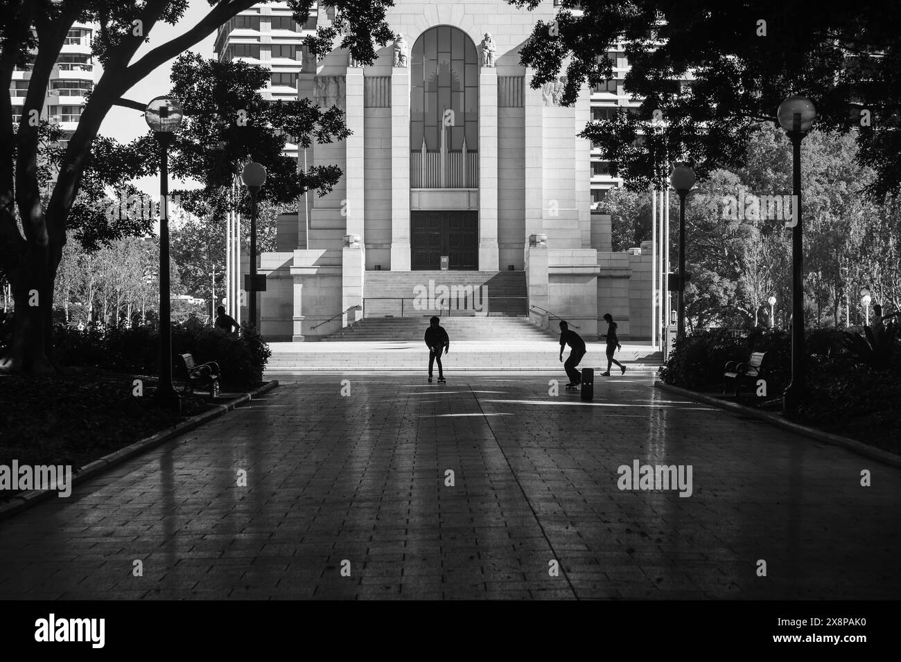 Sydney, Australien. Mittwoch, 6. Oktober 2021. Das zentrale Geschäftsviertel von Sydney ist immer noch sehr ruhig, da Sydney sich auf die Wiedereröffnung am Montag, 11. OC vorbereitet Stockfoto