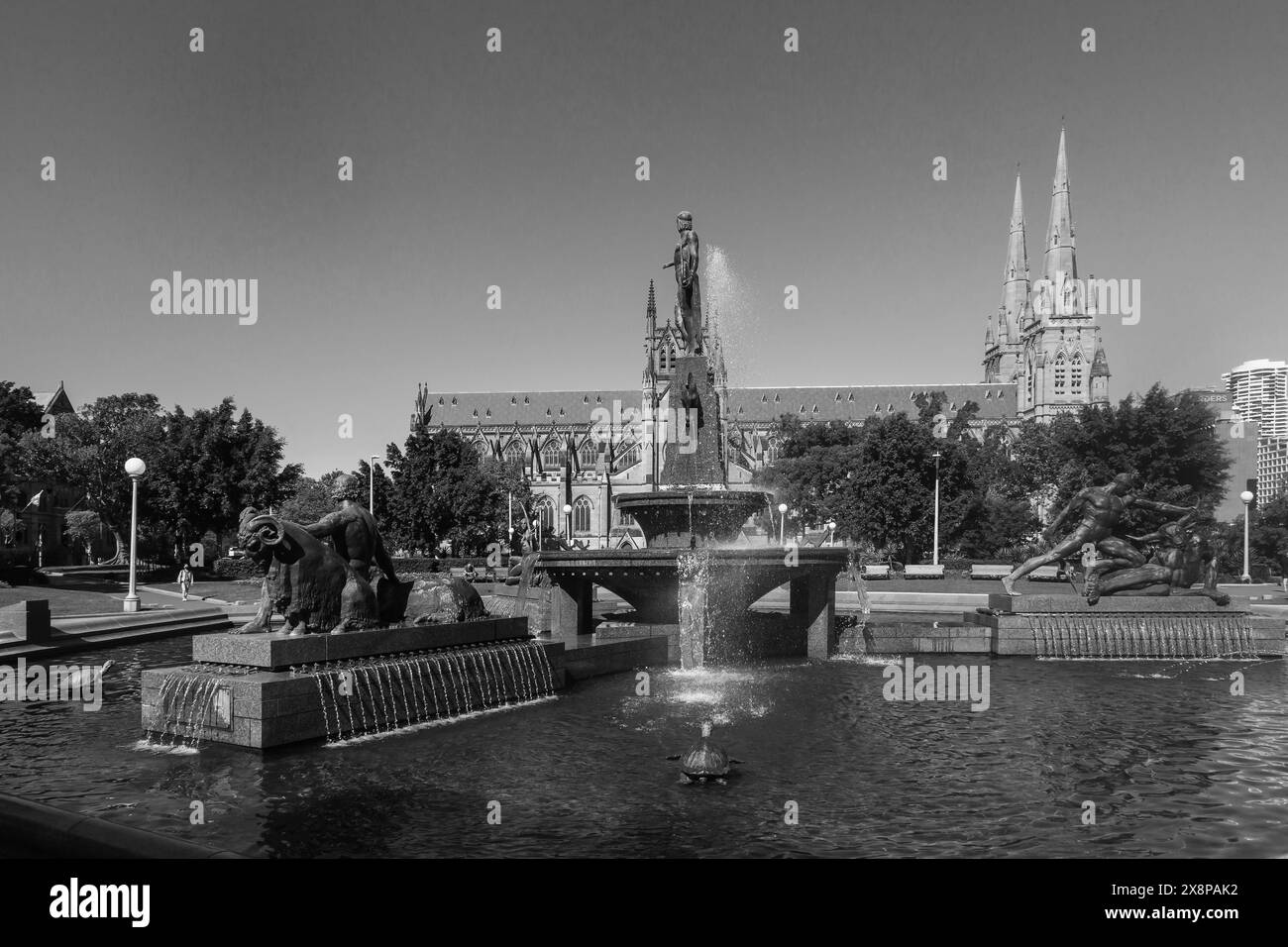Sydney, Australien. Mittwoch, 6. Oktober 2021. Das zentrale Geschäftsviertel von Sydney ist immer noch sehr ruhig, da Sydney sich auf die Wiedereröffnung am Montag, 11. OC vorbereitet Stockfoto