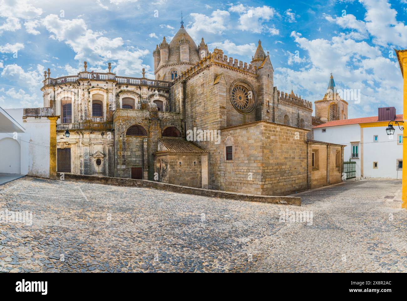 Die Kathedrale von Evora, eine römisch-katholische Kirche Stockfoto