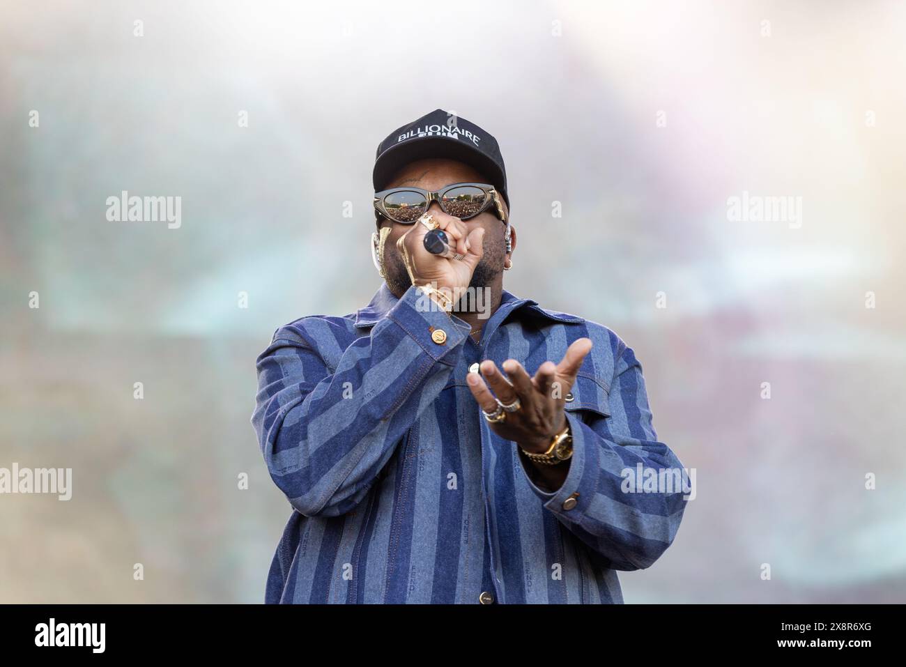 The Dream tritt am 26. Mai 2024 beim Twogether Land Festival im Fair Park in Dallas, Texas auf. (Fotos: Stephanie Tacy/SIPA USA) Stockfoto