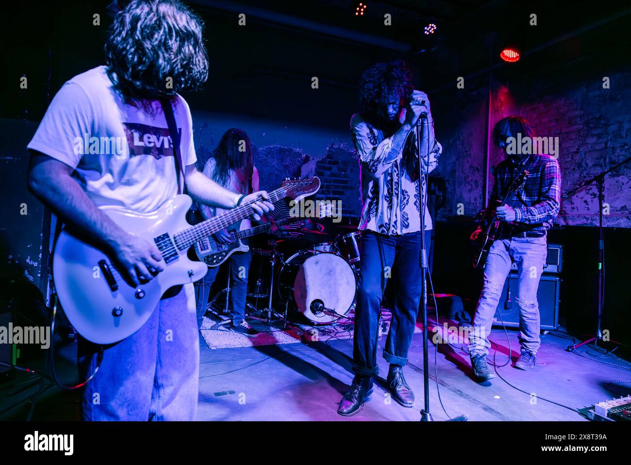 Mailand, Italien, 23. April 2024. Die Stoner-Rockband Ananda Mida tritt live im Arci Bellezza in Mailand auf. Credits: Maria Laura Arturi/Alamy Live News Stockfoto