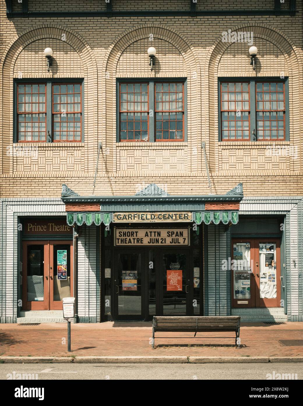 Garfield Center for the Arts im Prince Theatre, Chestertown, Maryland Stockfoto