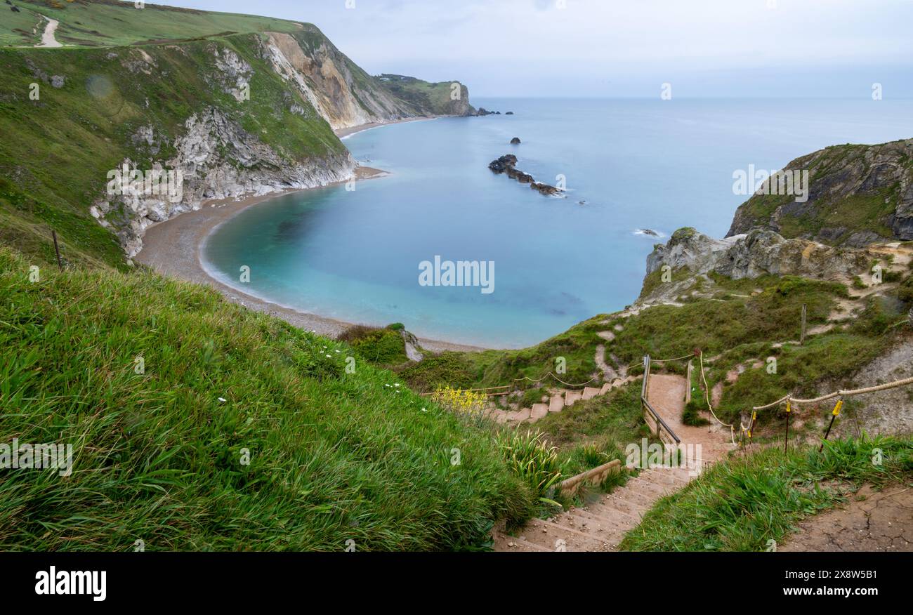 Man O'war Beach, St. Oswalds Bay, Durdle Door, Dorset, England Stockfoto