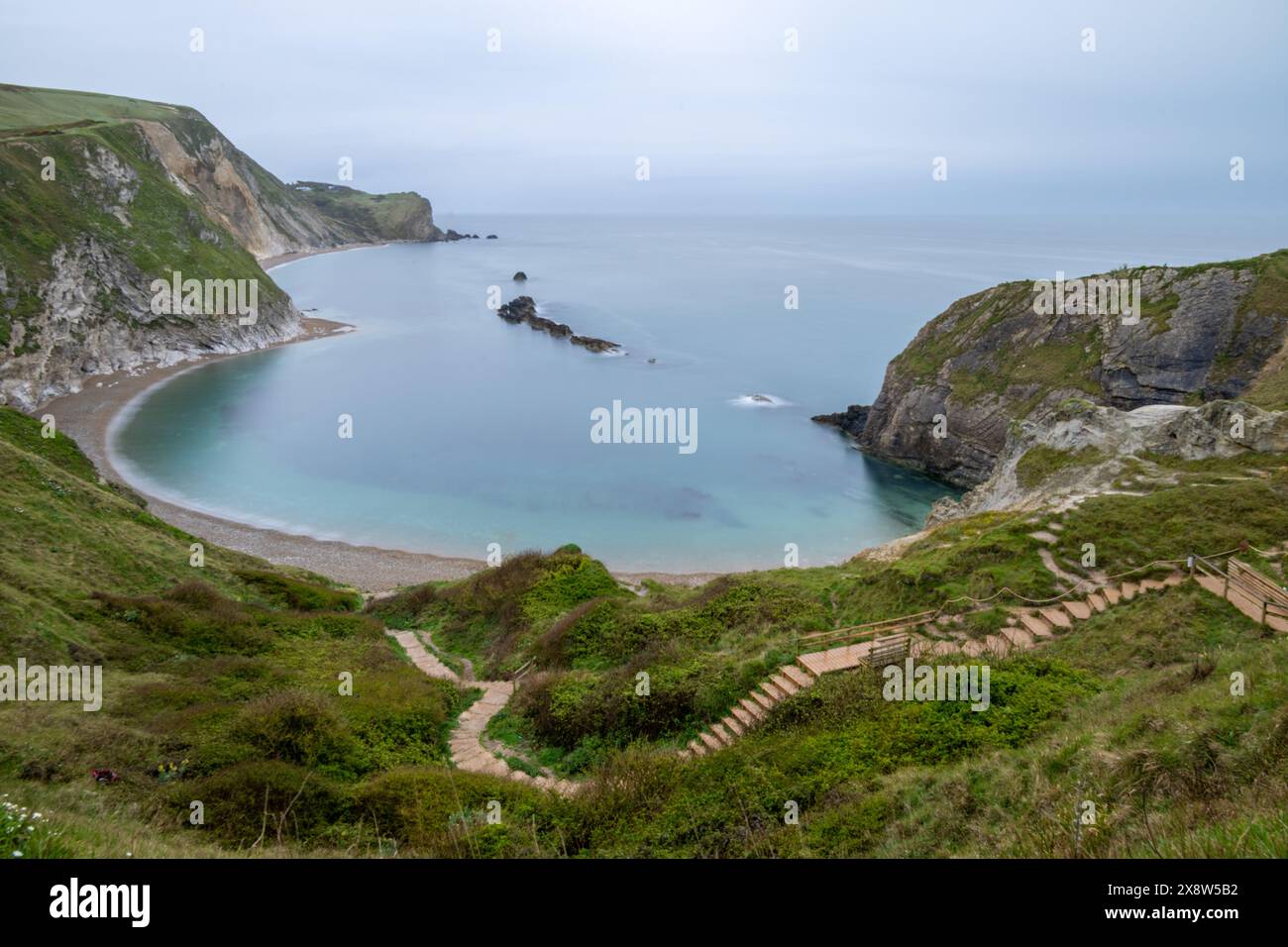 Man O'war Beach, St. Oswalds Bay, Durdle Door, Dorset, England Stockfoto