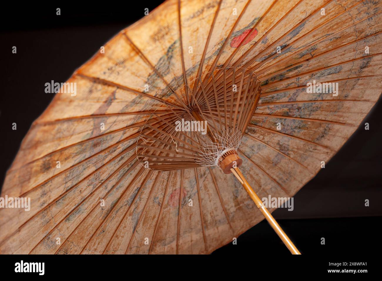 Ein Schirm zum Schießen Stockfoto