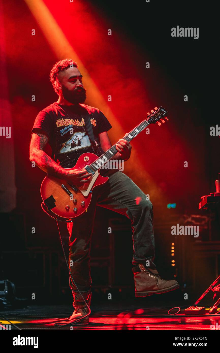 Edinburgh, Schottland. 27. Mai 2024. C.O.F.F.I.N Opening für King GIZ in Edinburghs Usher Hall King Gigard & The Lizard Wizard, plus C.O.F.I.N Credit: Raymond Davies / Alamy Live News Stockfoto