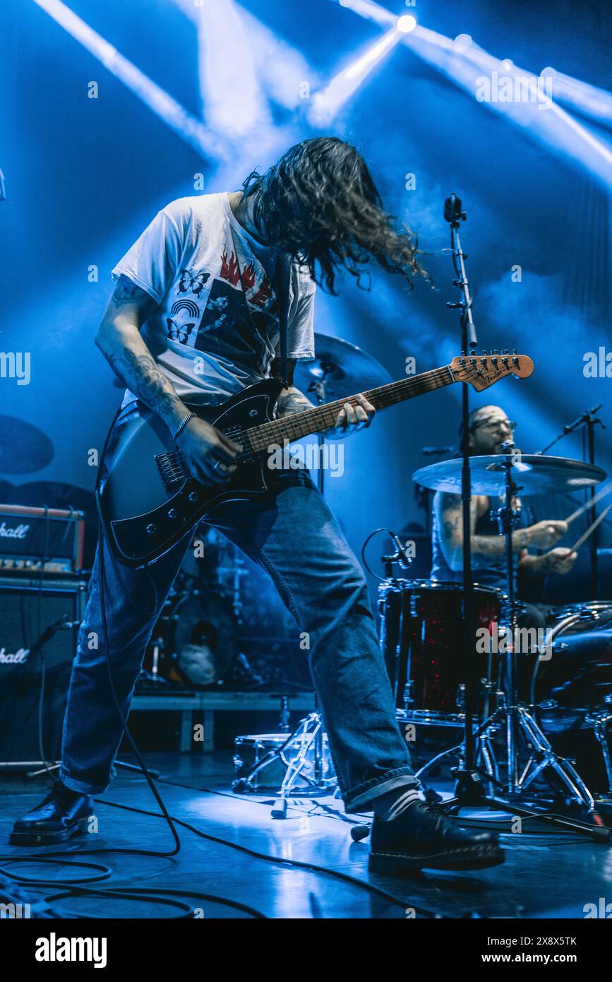 Edinburgh, Schottland. 27. Mai 2024. C.O.F.F.I.N Opening für King GIZ in Edinburghs Usher Hall King Gigard & The Lizard Wizard, plus C.O.F.I.N Credit: Raymond Davies / Alamy Live News Stockfoto