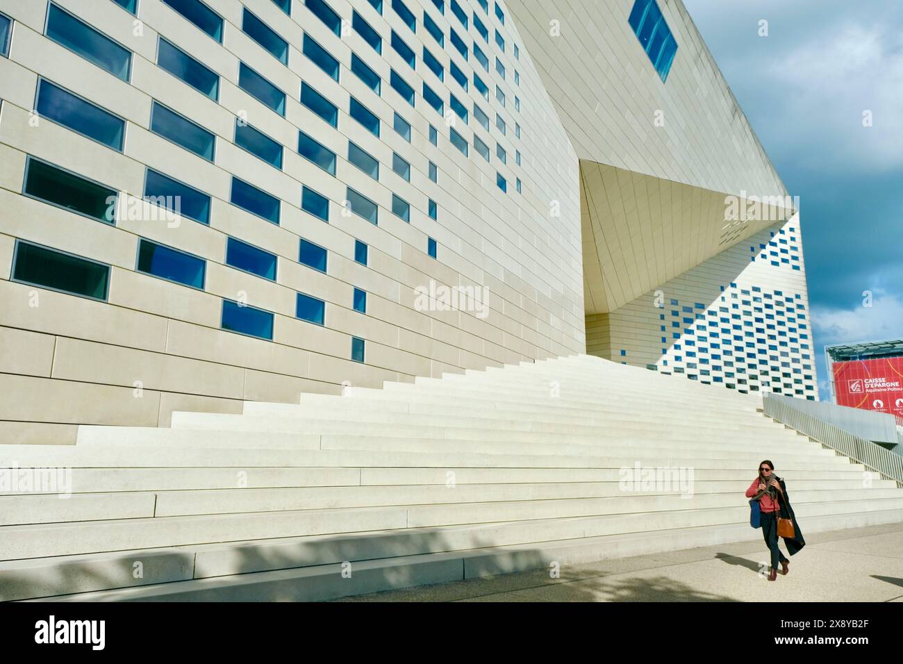 Frankreich, Gironde, Bordeaux, Kulturraum La MÉCA (Haus der Kreativen Wirtschaft und Kultur) wurde 2019 eröffnet Stockfoto