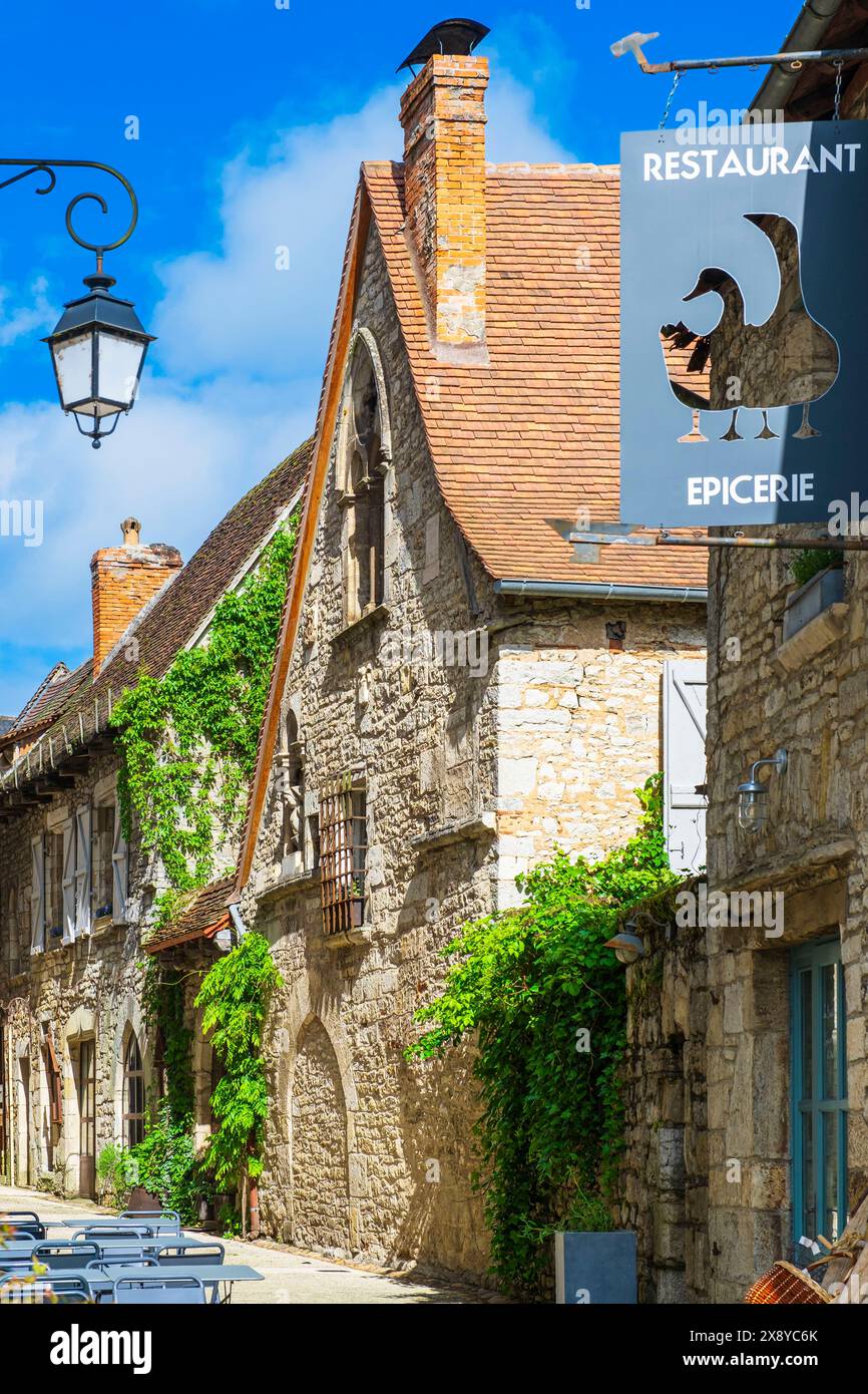 Frankreich, Lot, Martel, mittelalterliche Stadt mit der Bezeichnung Les Plus Beaux Villages de France (die schönsten Dörfer Frankreichs) genannt die Stadt mit den sieben Türmen Stockfoto