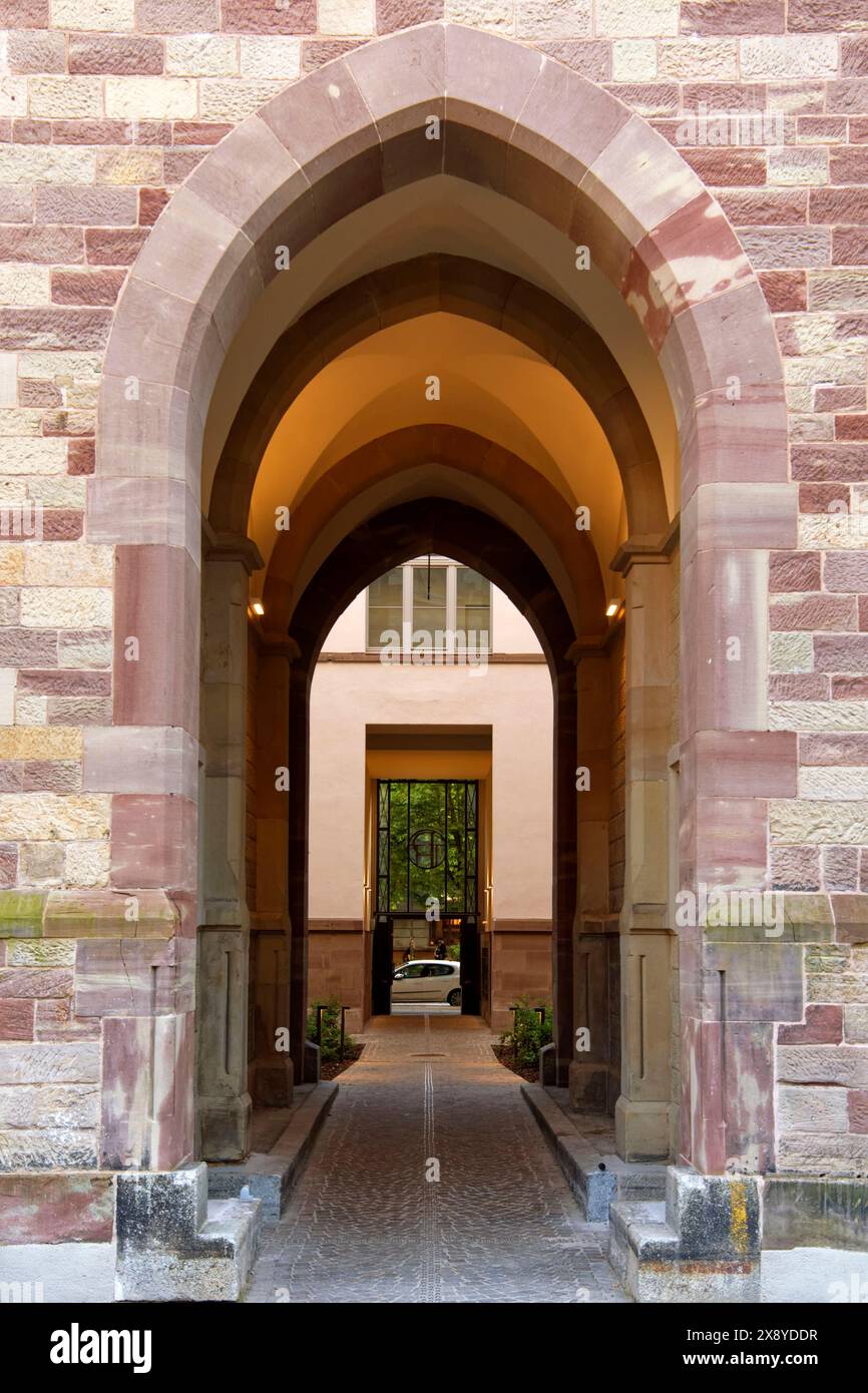 Frankreich, Bas Rhin, Straßburg, Neustadt, das renovierte Hotel des Postes aus deutscher Zeit, das von der UNESCO zum Weltkulturerbe erklärt wurde Stockfoto