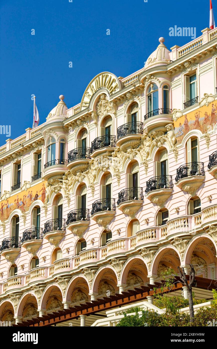 Fürstentum Monaco, Monaco, Monte Carlo, Societe des Bains de Mer de Monaco, Hotel Eremitage Stockfoto