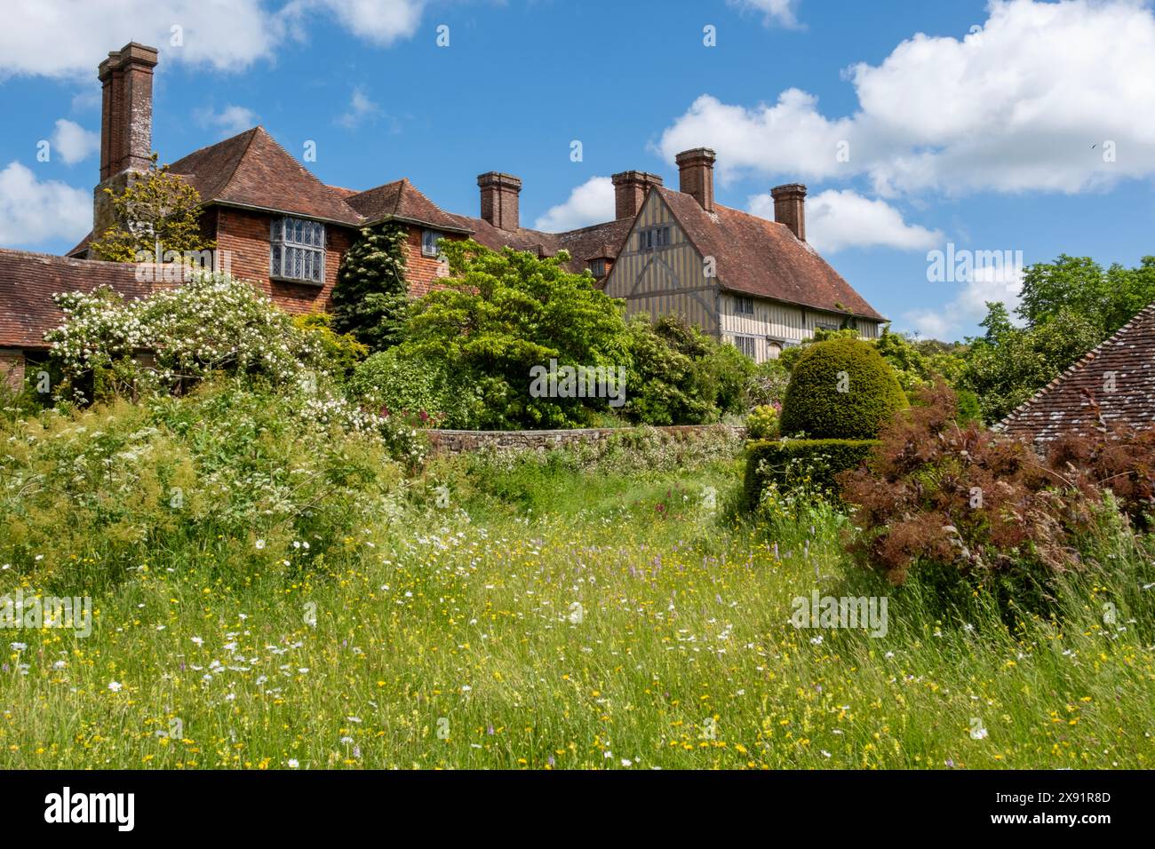 Großes Dixter Haus und Garten, East Sussex, Großbritannien Stockfoto