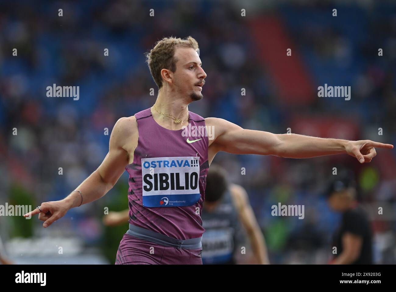 Ostrava, Tschechische Republik. Mai 2024. Alessandro Sibilio aus