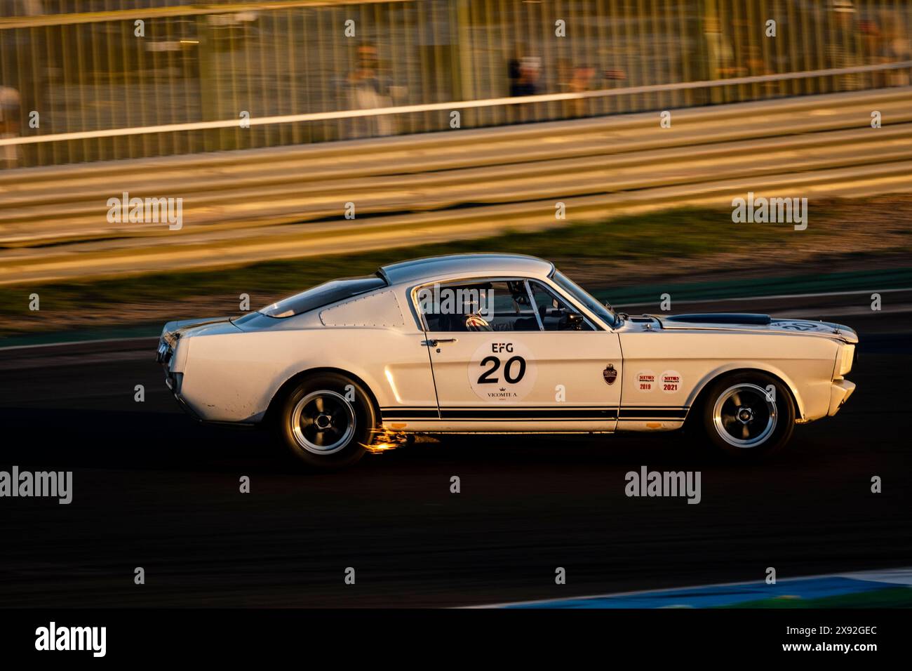 Estoril, Portugal - 9. Oktober 2021: Shelby Mustand GT 350 Stockfoto