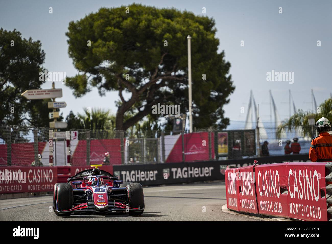 23 STANEK Roman (cze), Trident, Dallara F2 2024, Action während der 5. Runde der FIA Formel 2 Meisterschaft 2024 vom 23. Bis 26. Mai 2024 auf dem Circuit de Monaco in Monaco Stockfoto