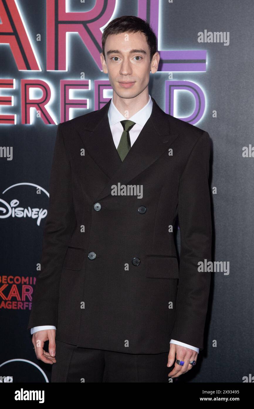Paris, Frankreich. Mai 2024. Theodore Pellerin besuchte am 28. Mai 2024 die Karl Lagerfeld Premiere im Grand Rex Cinema in Paris. Foto: Aurore Marechal/ABACAPRESS. COM Credit: Abaca Press/Alamy Live News Stockfoto