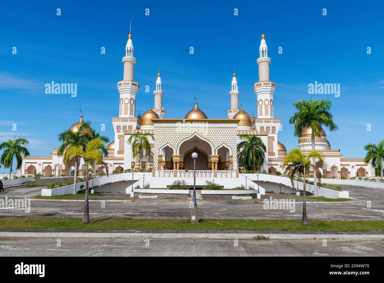 Sultan Hassanal Bolkiah Masjid, Stadt Cotabato, autonome Region Bangsamoro im muslimischen Mindanao, Philippinen, Südostasien, Asien Stockfoto