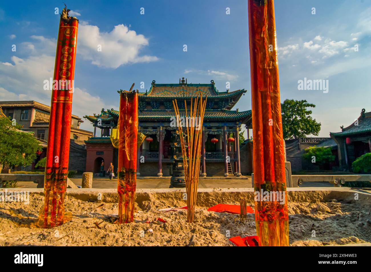 Die historische Altstadt von Pingyao (Ping Yao), UNESCO-Weltkulturerbe, Shanxi, China, Asien Stockfoto