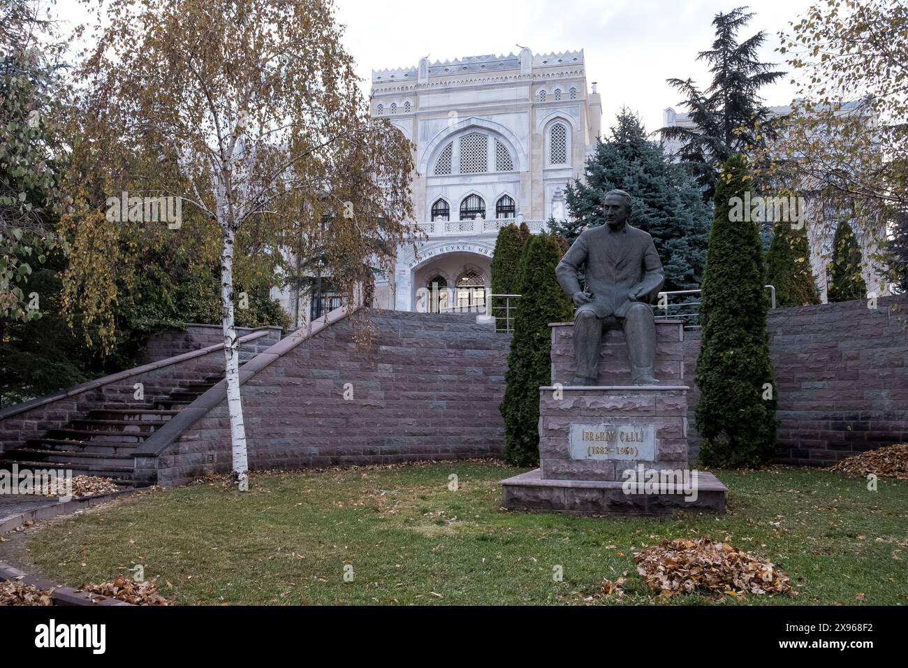 Detail des Staatlichen Kunst- und Skulpturenmuseums, Ankara, Anatolien Stockfoto