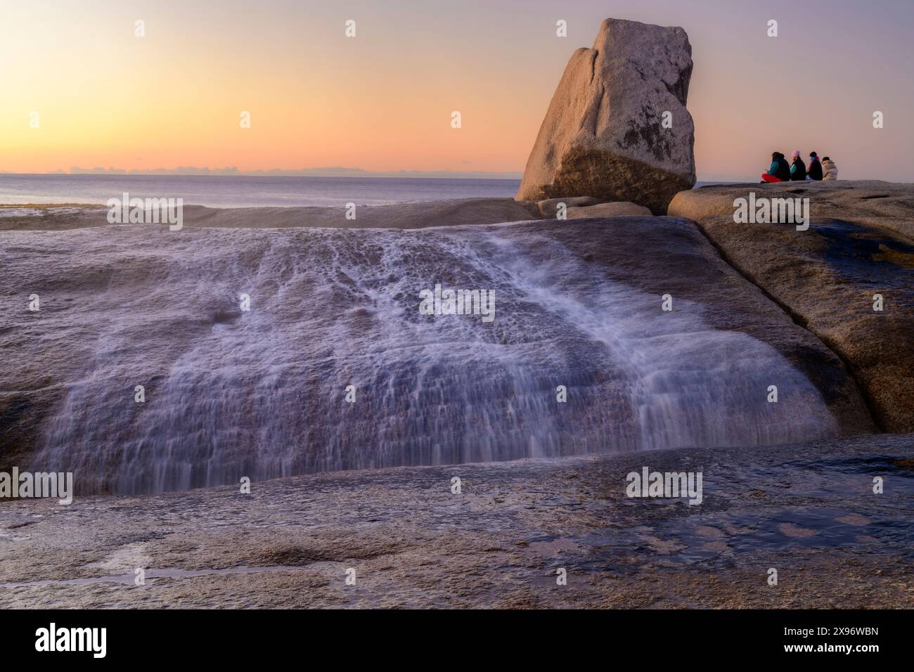 Australien, Tasmanien, Ostküste, Bicheno, Blowhole Stockfoto