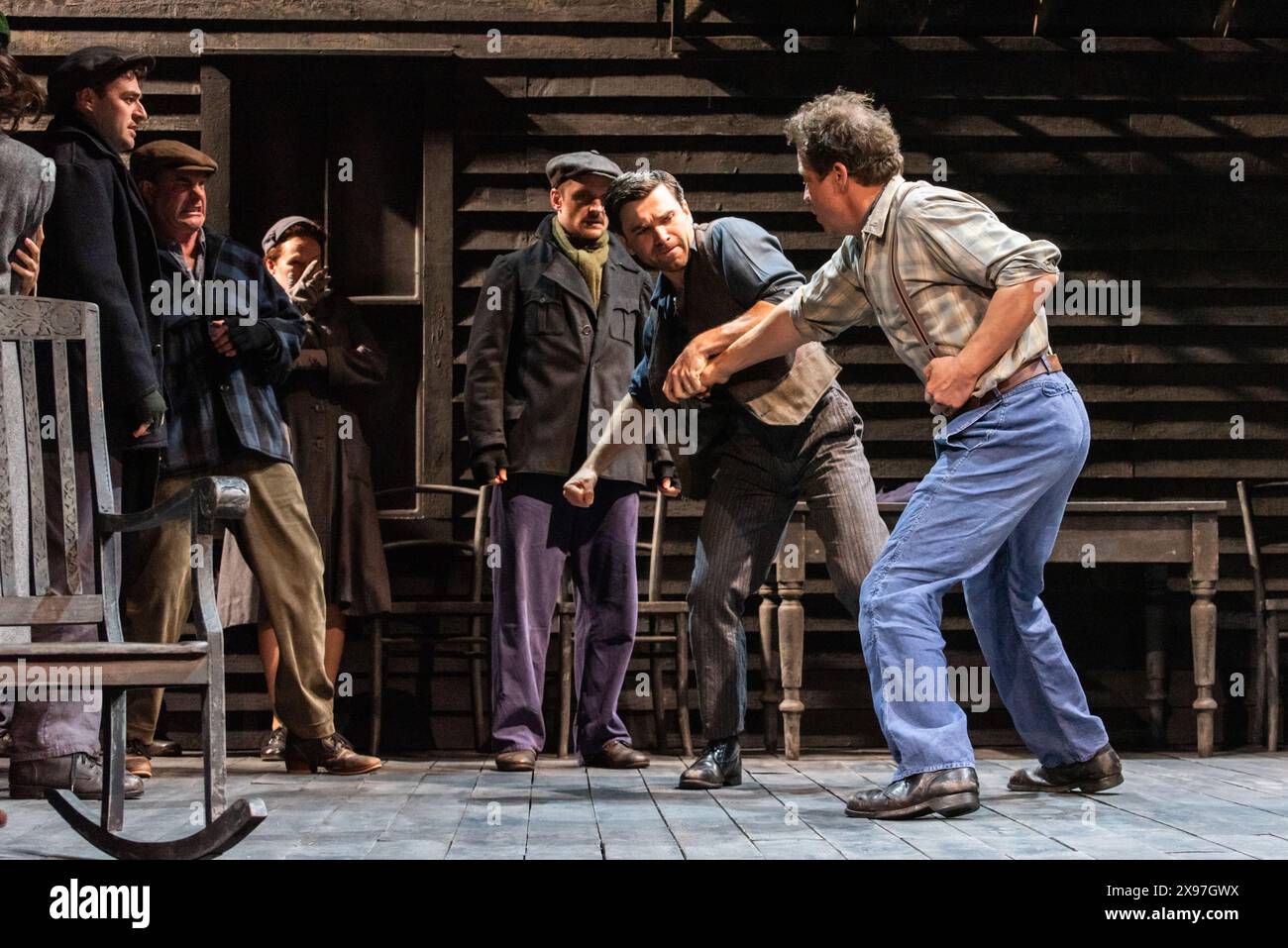 London, 29. Mai 2024, Dominic West, Pierro Niel-Mee, A View from the Bridge, Theatre Royal Haymarket, Lou Morris/Alamy Live News Stockfoto