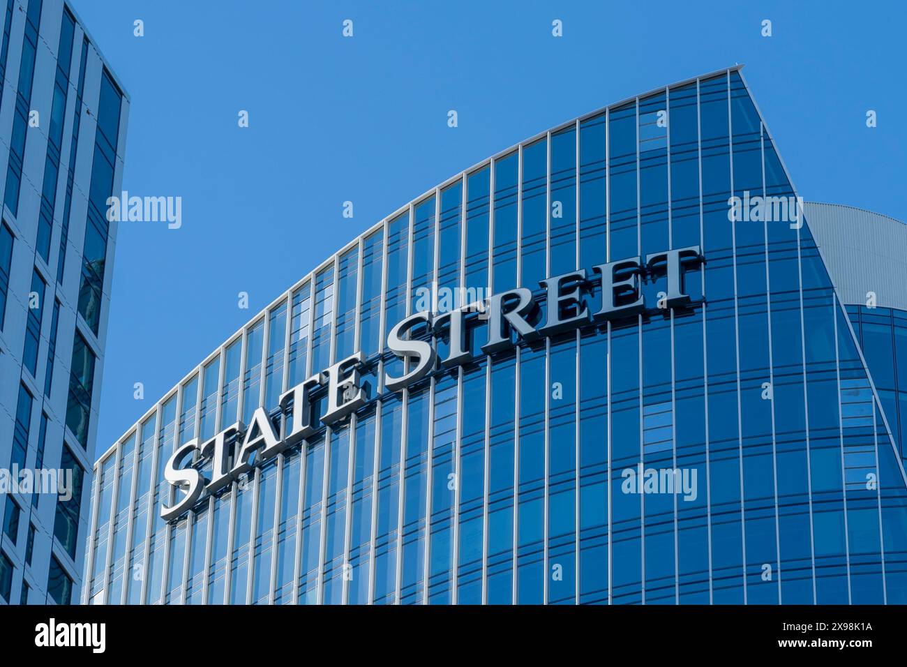 Hauptsitz der State Street in Boston, MA, USA Stockfoto