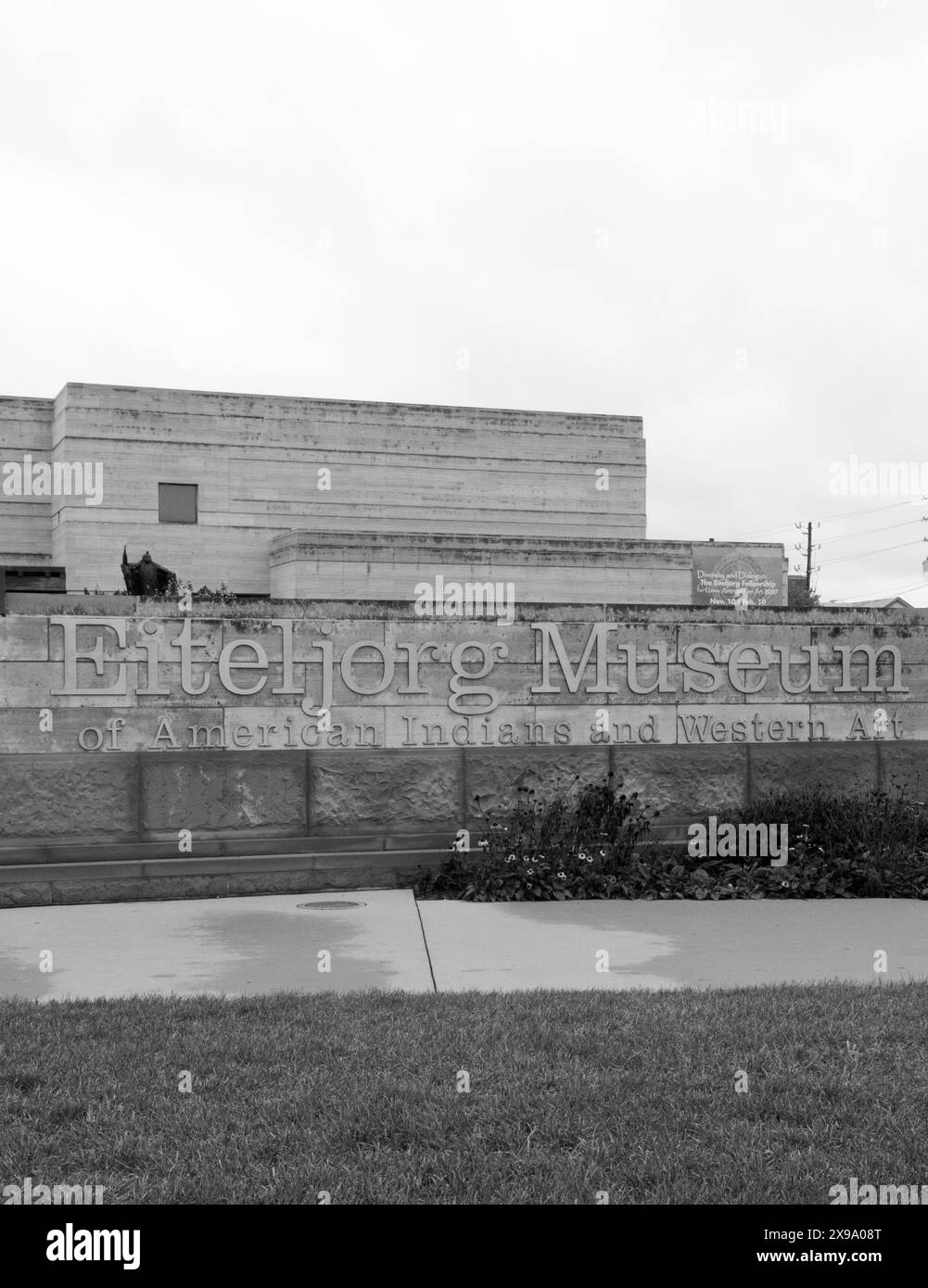 Eiteljorg Museum of American Indians and Western Art in Indianapolis, Indiana, USA. Stockfoto