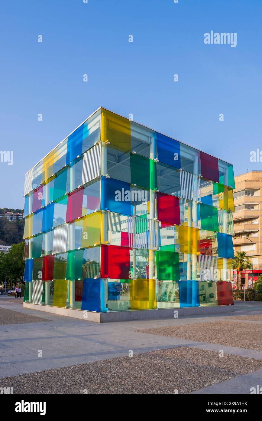 Centre Pompidou, Malaga, Andalusien, Spanien Stockfoto