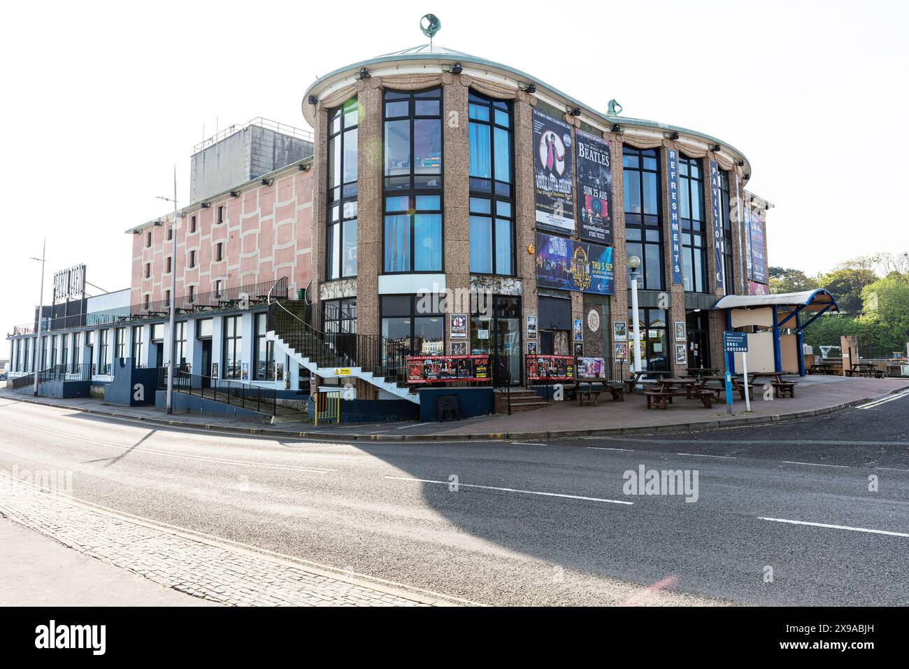 Weymouth Pavilion, Live-Theater, Musik, Kunst, Veranstaltungen, Weymouth, Dorset, Großbritannien, England, Veranstaltungsort, Pavillon, Theater, Unterhaltung, Weymouth Unterhaltung Stockfoto