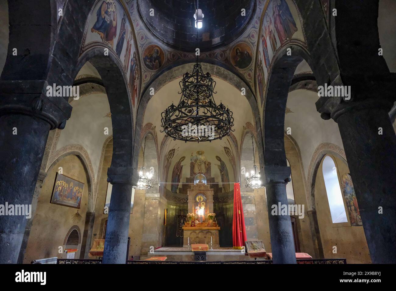 Vanadzor, Armenien - 27. Mai 2024: Heilige Mutter Gottes Kirche in Vanadzor, Armenien. Stockfoto