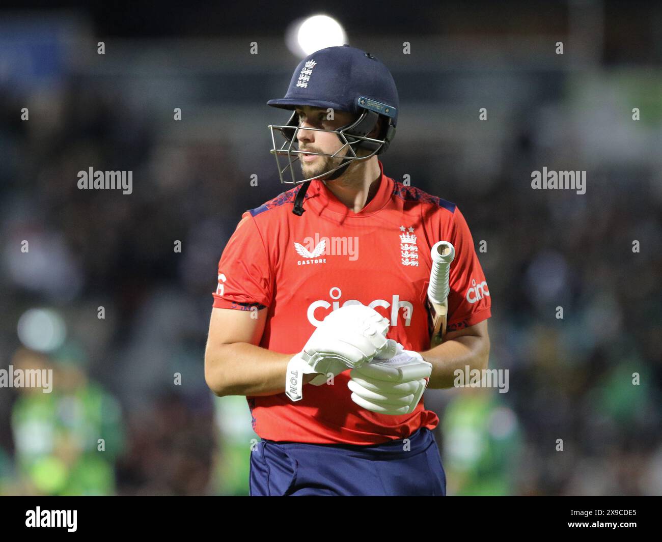 London, Großbritannien. 30. Mai 2024. London, England, Mai 30 2024: Captain Jos Buttler (63 England) beim vierten Spiel der Vitality T20 International zwischen England und Pakistan im Kia Oval in London, England. (Jay Patel/SPP) Credit: SPP Sport Press Photo. /Alamy Live News Stockfoto