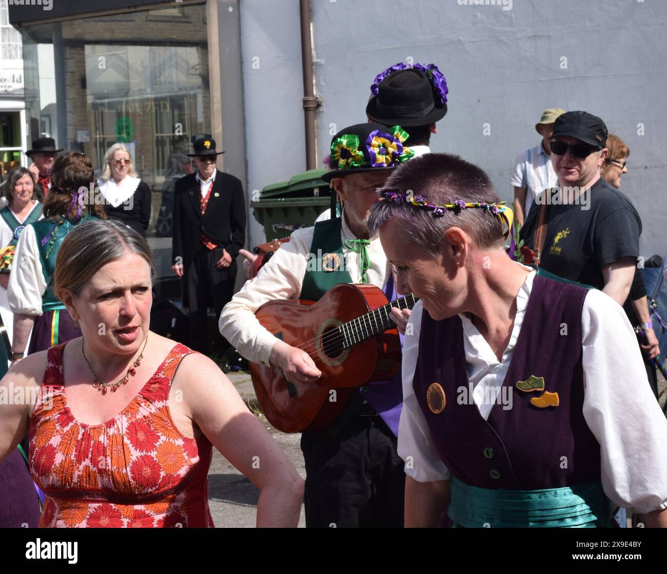 Chippenham Folk Festival, Chippenham, Wiltshire, England. Vom 24. Bis 27. Mai 2024. Stockfoto