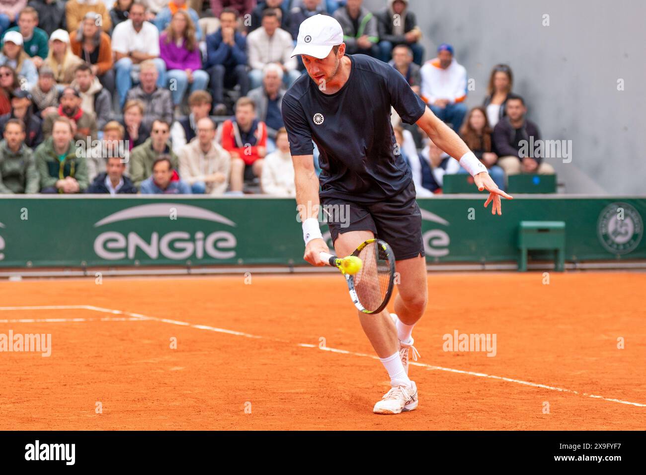 Paris, Frankreich. 31. Mai 2024. PARIS, FRANKREICH - MAI 31: Am 6. Tag der French Open 2024 in Roland Garros am 31. Mai 2024 in Paris. (Foto: Marleen Fouchier/BSR Agency) Credit: BSR Agency/Alamy Live News Stockfoto