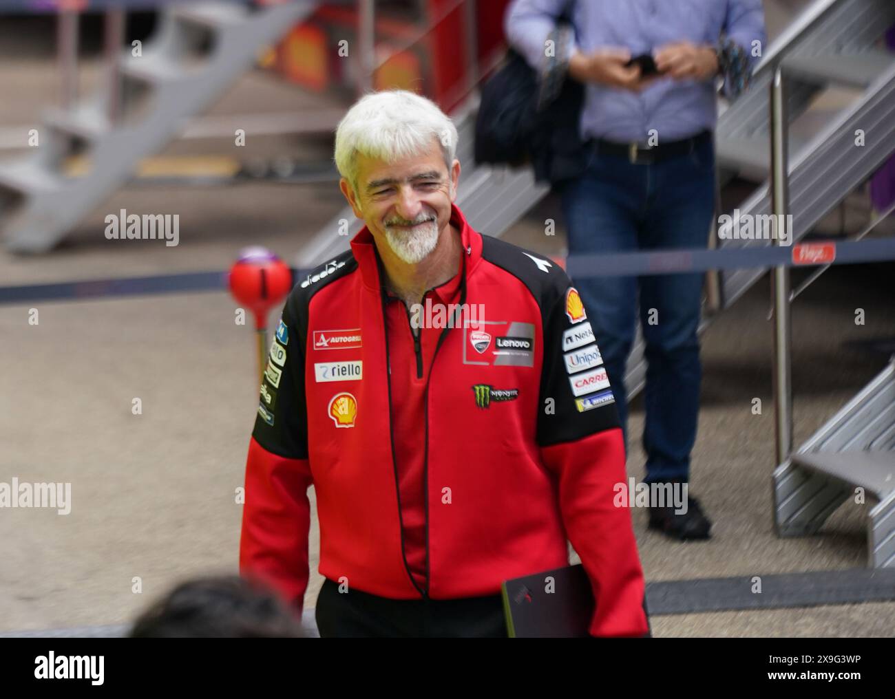 Foto Alessandro La Rocca/LaPresse30-05-2024, GRAN PREMIO D'ITALIA Brembo Sport-Motociclismo-Motomondiale GRAN PREMIO D'ITALIA Brembo- Autodromo Internazionale del Mugello- 2024-MotoGP- im Foto: Foto Alessandro La Rocca/ Credit: LaPresse/Alamy Live News Stockfoto