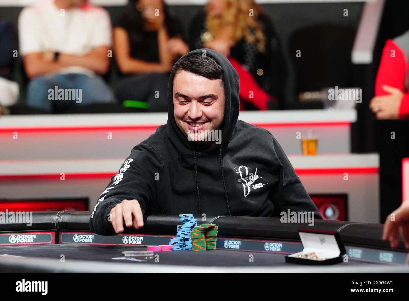 31. Mai 2024, Las Vegas, Las Vegas, Nv, Vereinigte Staaten: Asher Conniff gewinnt am 31. Mai 2024 in LAS VEGAS, USA die 5 000 $ Champions Reunion Truppe, Event #1, im Horseshoe Casino für WSOP - World Series of Poker - 5 000 $ Champions Reunion Event #1. (Foto: Louis Grasse/PxImages) (Credit Image: © Louis Grasse/PX Imagens via ZUMA Press Wire) NUR REDAKTIONELLE VERWENDUNG! Nicht für kommerzielle ZWECKE! Stockfoto