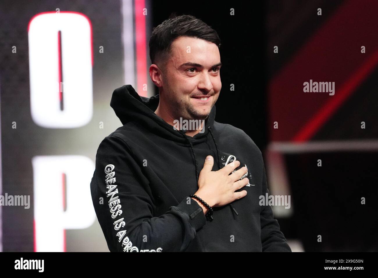 31. Mai 2024, Las Vegas, Las Vegas, Nv, Vereinigte Staaten: Asher Conniff gewinnt am 31. Mai 2024 in LAS VEGAS, USA die 5 000 $ Champions Reunion Truppe, Event #1, im Horseshoe Casino für WSOP - World Series of Poker - 5 000 $ Champions Reunion Event #1. (Foto: Louis Grasse/PxImages) (Credit Image: © Louis Grasse/PX Imagens via ZUMA Press Wire) NUR REDAKTIONELLE VERWENDUNG! Nicht für kommerzielle ZWECKE! Stockfoto