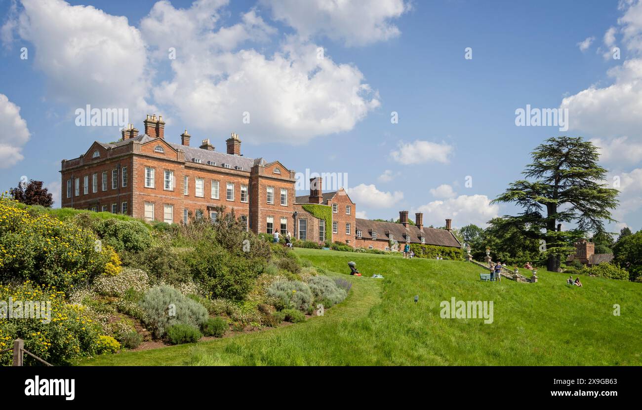 Dudmaston Hall and Gardens – ein Herrenhaus in der Nähe von Quatt, Shropshire, Großbritannien am 19. Mai 2024 Stockfoto