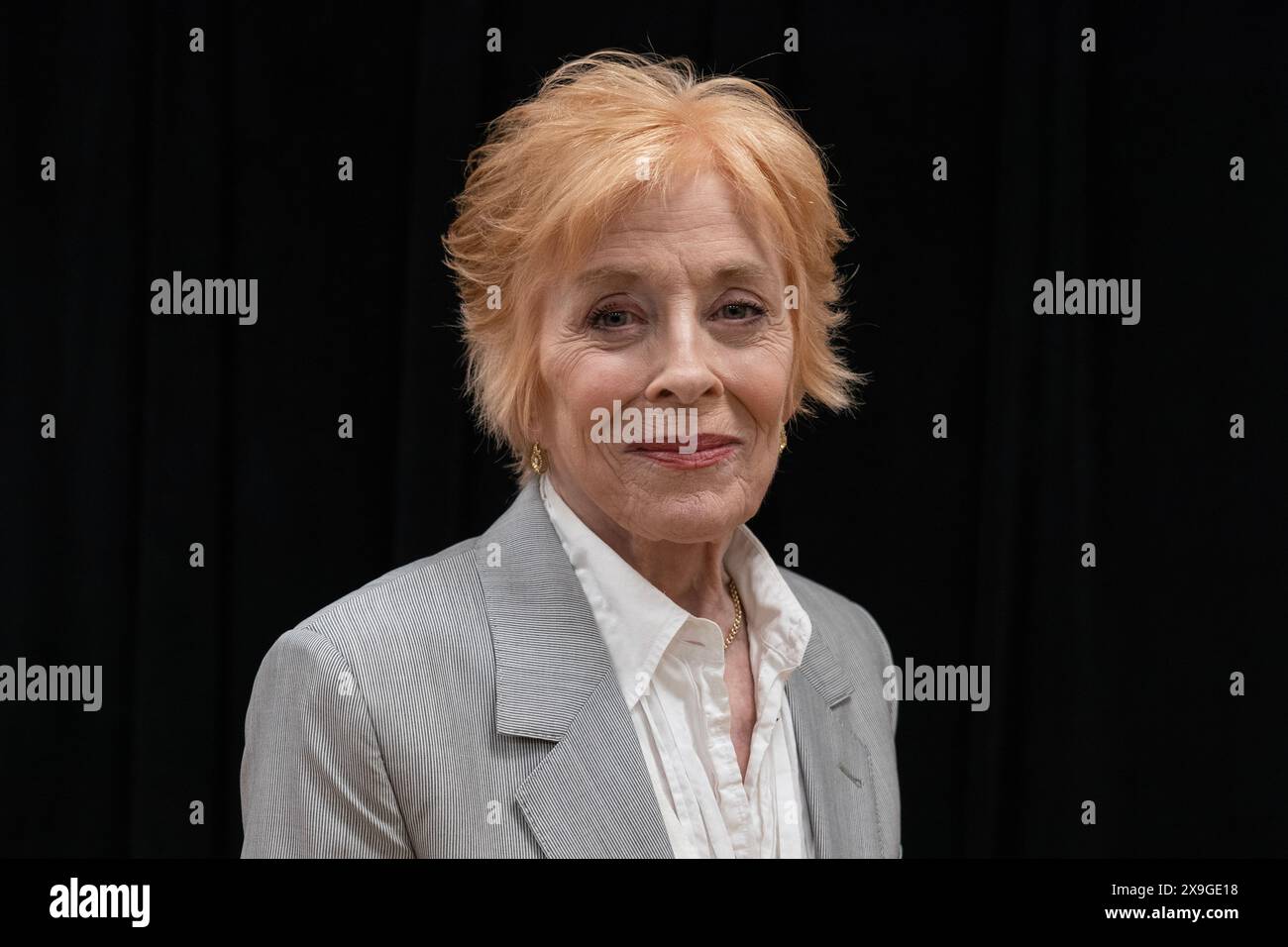 Holland Taylor nimmt am 31. Mai 2024 an einem Fotobesuch für das neue Stück „N/A“ im Lincoln Center Theater in New York Teil Stockfoto