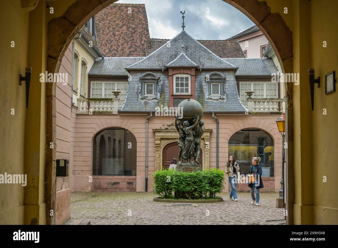 Musee Bartholdi, Rue des Marchands, Colmar, Elsass, Frankreich Stockfoto